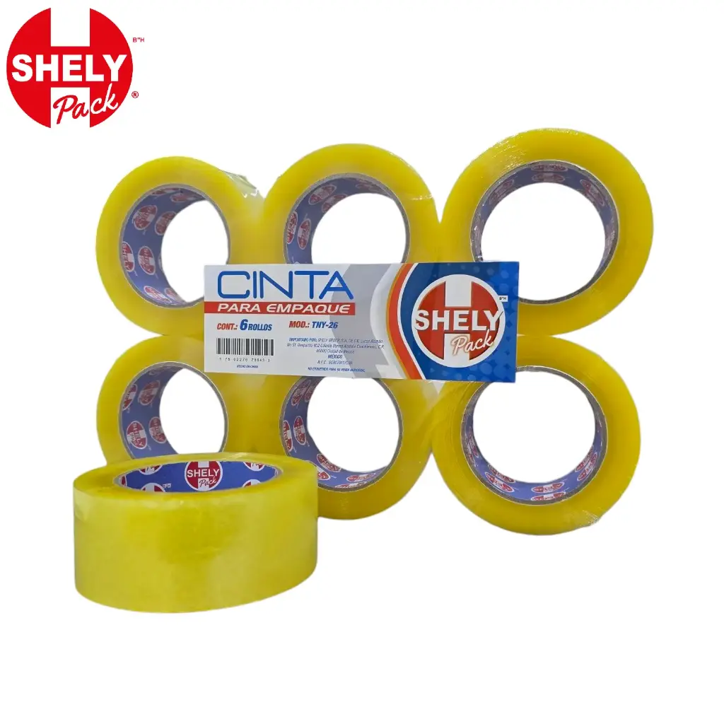 Cinta de Empaque AMARILLA