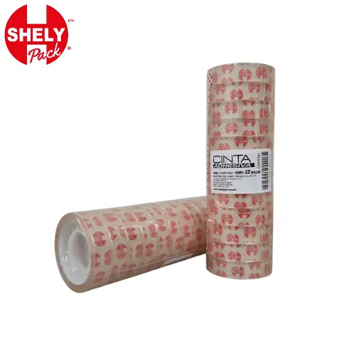 [CON-1220] Cinta Diurex CRYSTAL 12mm x 20m