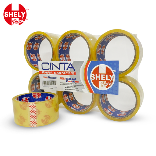 [CENY-440] Cinta de Empaque AMARILLA 48mm X 40m