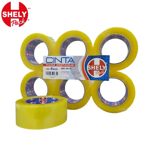 [TNY-26] Cinta de Empaque AMARILLA